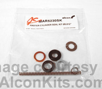 Alcon Master Cylinder Servicing Kit - 0.70" Bore