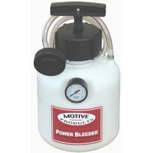 Bleeding your brakes - Motive Power Bleeder