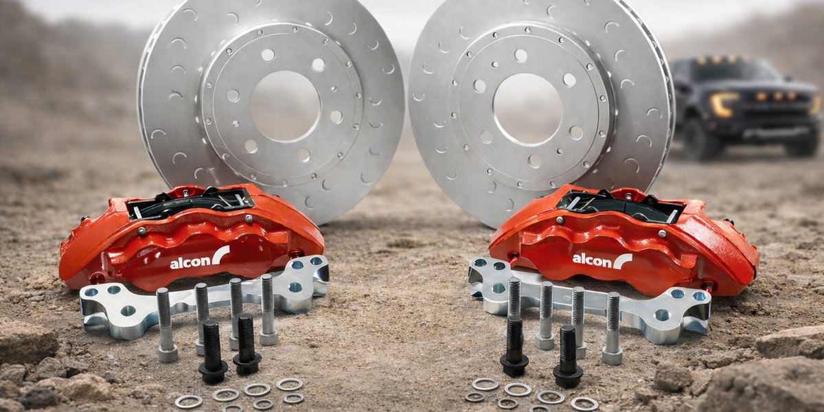 Now Available: Alcon Big Brakes for the Raptor R — Alcon Brake Kits