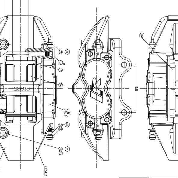 Alcon Jaguar XKR-S replacement parts: