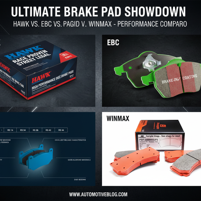 Choosing which Brake Pad Brand is right for you: Hawk vs EBC vs Pagid vs Winmax