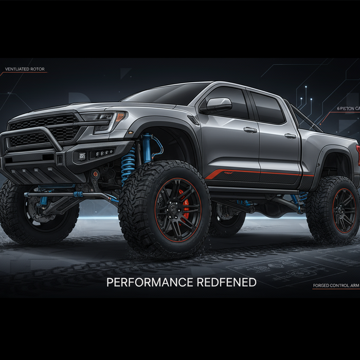 The Synergy of Brakes + Suspension: Why Upgrading Both on Your Truck Delivers Exponential Handling Gains