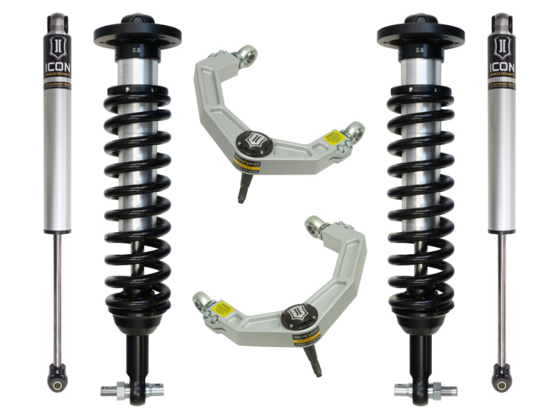 ICON coilovers part F150 fits Icon 2015 Ford F 150 4wd 0 2 63in Stage 2 Suspension System W Billet Uca