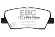 EBC redstuff brake pads rear fits 2011 Hyundai Equus 4 6