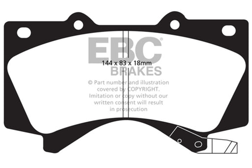 EBC ultimax brake pads front part UD1303 fits 2008 Lexus Lx570 5 7 Ultimax2