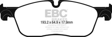 EBC redstuff brake pads front fits 2016 Jaguar F Pace 2 0l Td 180