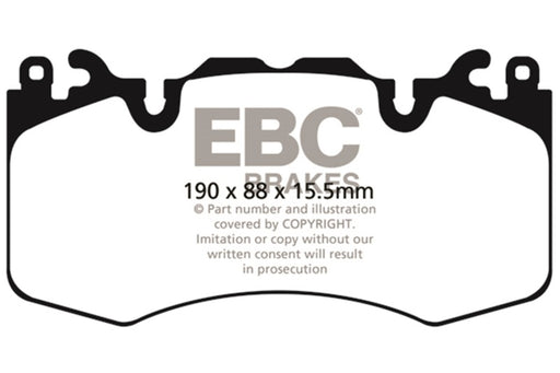 EBC brake pads front part ED92064 fits 2013 Land Rover Range Rover 3 0 Supercharged Extra Duty