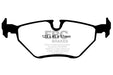 EBC yellowstuff brake pads rear fits 1999 02 Bmw Z3 2 5