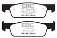 EBC greenstuff brake pads front part DP22146 fits 2016 2017 Smart Fortwo 0 9l Turbo