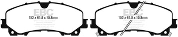 EBC redstuff brake pads front fits 2013 Infiniti Q50 3 7