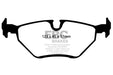 EBC yellowstuff brake pads rear fits 1999 02 Bmw Z3 2 5