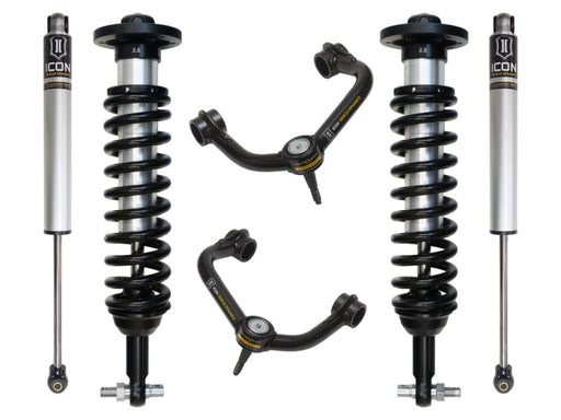 ICON coilovers part F150 fits Icon 2015 Ford F 150 4wd 0 2 63in Stage 2 Suspension System W Tubular Uca