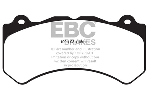 EBC bluestuff brake pads fits Brakes