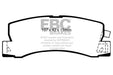 EBC yellowstuff brake pads rear fits 1990 91 Lexus Es250 2 5