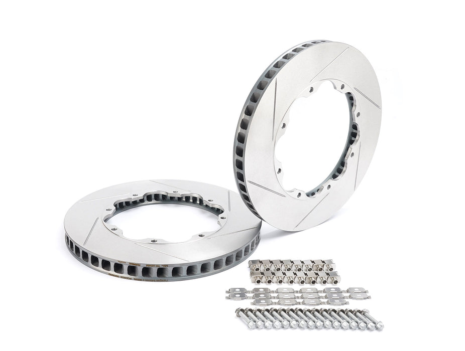 Paragon Replacement Rotors – Front – 18+ Subaru WRX STI 6-pot calipers (VAB / VAF)