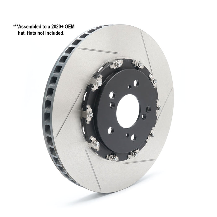 Paragon Replacement Rotors – Front – 2020+ Honda Civic Type R FK8/FL5 OEM Hats
