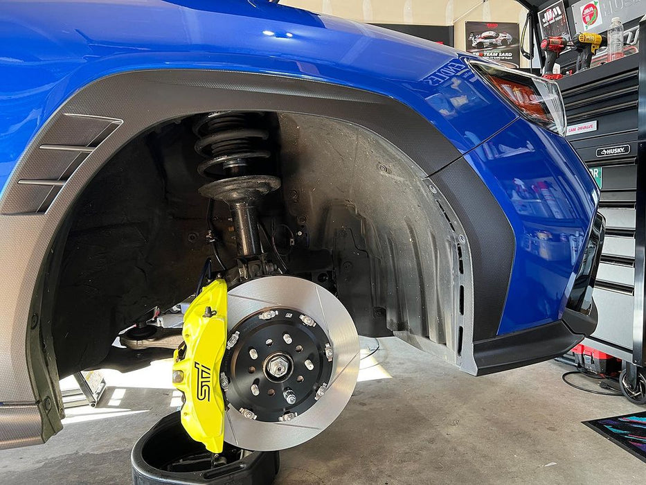 Paragon 2-Piece Rotors – Front – Suits 2022+ Subaru WRX w/ OEM Brembo 6 piston caliper swap