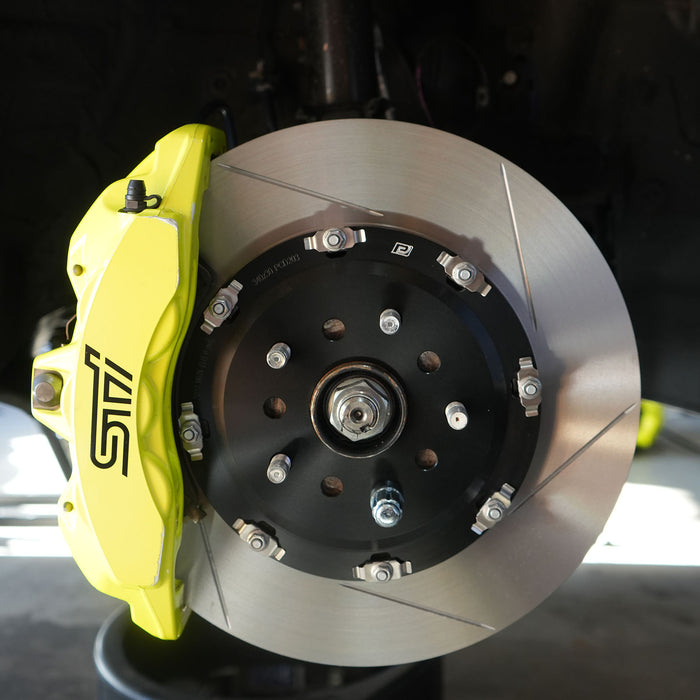 Paragon 2-Piece Rotors – Front – Suits 2022+ Subaru WRX w/ OEM Brembo 6 piston caliper swap