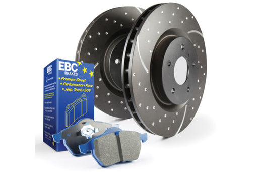 EBC | Rear Bluestuff Pad and GD Rotor Kit | PN: S6KR1188