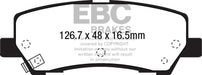 EBC yellowstuff brake pads rear fits 2015 Ford Mustang 2 3 Turbo