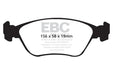 EBC yellowstuff brake pads front fits 1998 05 Volvo C70 2 3 Turbo T5 16in Wheels