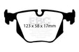 EBC ultimax brake pads rear part UD683 fits 2001 07 Bmw M3 3 2 E46 Ultimax2