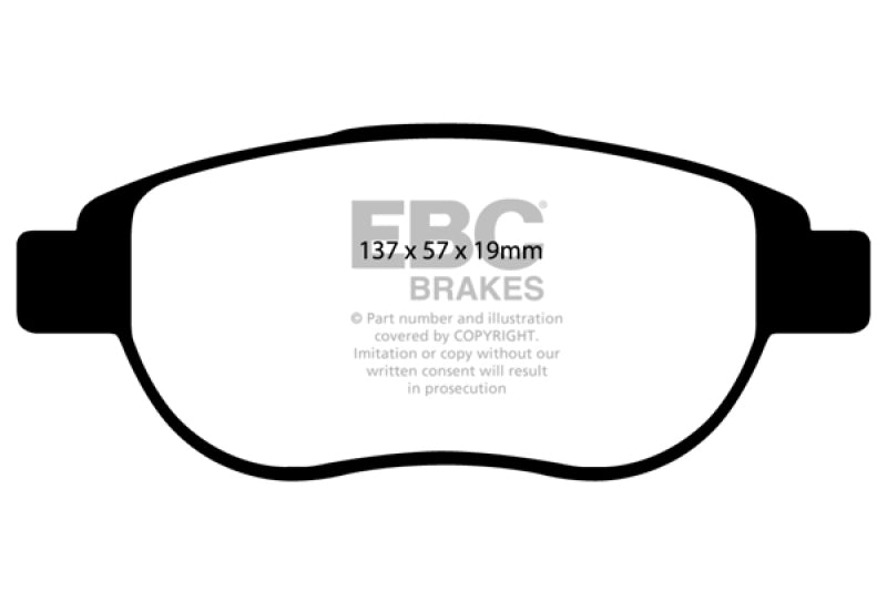 EBC yellowstuff brake pads fits Brakes