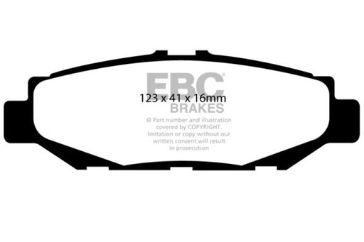 EBC redstuff brake pads rear fits 1993 97 Lexus Gs300 3 0