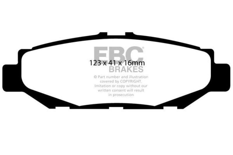 EBC redstuff brake pads rear fits 1993 97 Lexus Gs300 3 0