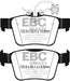 EBC yellowstuff brake pads rear fits 2017 Alfa Romeo Giulia 2 0t