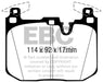 EBC yellowstuff brake pads front fits Bmw M2 M3 M4