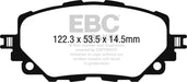 EBC greenstuff brake pads front part DP22263 fits 2016 Mazda Miata Mx 5 17 20 Fiat 124 Spider