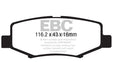 EBC brake pads rear part ED91799 fits 2006 11 Dodge Nitro 3 7 Extra Duty