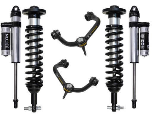 ICON coilovers part F150 fits Icon 2015 Ford F 150 4wd 0 2 63in Stage 3 Suspension System W Tubular Uca