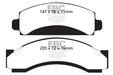 EBC yellowstuff brake pads front fits 1974 80 Chevrolet C30 Jb8