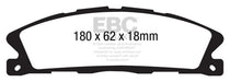 EBC greenstuff brake pads front part DP61886 fits 2013 Ford Explorer 3 5 Twin Turbo 4wd