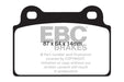 EBC redstuff brake pads rear fits 2008 16 Mitsubishi Lancer Evo 10 2 0 Turbo 1 Piece
