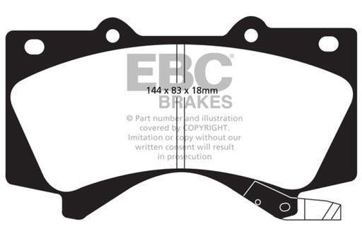 EBC ultimax brake pads front part UD1303 fits 2008 Lexus Lx570 5 7 Ultimax2