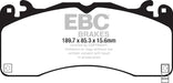 EBC redstuff brake pads front fits 2015 23 Ford Mustang 5 0l Gen 6