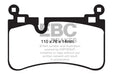 EBC yellowstuff brake pads rear fits 2008 13 Mercedes Benz C63 Amg W204 6 2