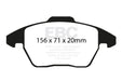 EBC yellowstuff brake pads fits 2006 13 Audi A3 2 0 Turbo Girling