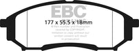 EBC brake pads rear part ED91778 fits 2005 07 Ford F250 Inc Super Duty 5 4 2wd Extra Duty