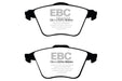 EBC greenstuff brake pads front part DP21574 fits 2007 13 Mazda 3 2 3 Turbo
