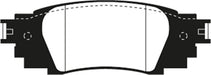 EBC yellowstuff brake pads rear fits 2016 Lexus Rx350 3 5l