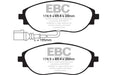 EBC greenstuff brake pads front part DP22127 fits 2012 Volkswagen Cc 3 6