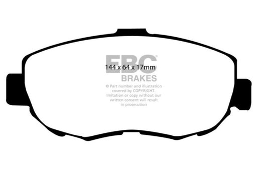 EBC yellowstuff brake pads front fits 1993 97 Lexus Gs300 3 0