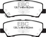 EBC yellowstuff brake pads rear fits 2015 Ford Mustang 2 3 Turbo