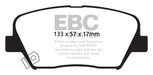 EBC yellowstuff brake pads front fits 2012 Hyundai Azera 3 3