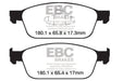 EBC yellowstuff brake pads front fits 2012 Ford Focus 2 0 Turbo ST