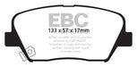 EBC yellowstuff brake pads front fits 2012 Hyundai Azera 3 3